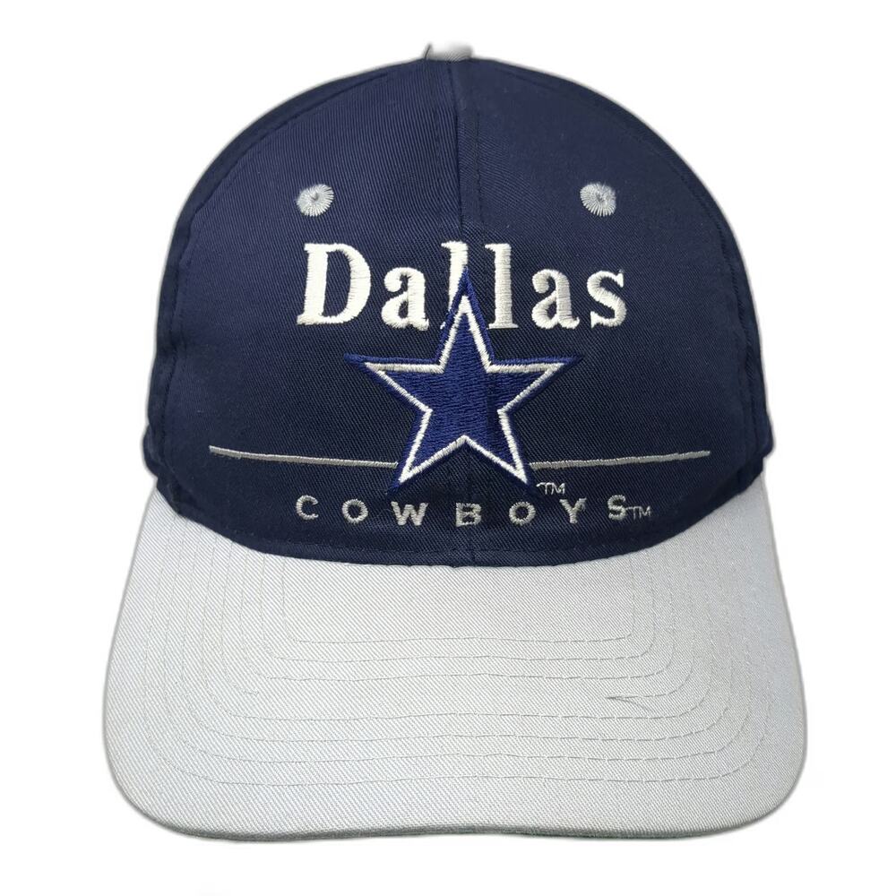 Dallas Cowboys NFL Eastport Snapback Blue Gray Hat One Size Embroidered Logo